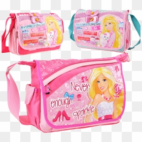 Barbie Girl Bag Princess Slant Bag Schoolboy Summer - Messenger Bag Barbie, HD Png Download - barbie girl png