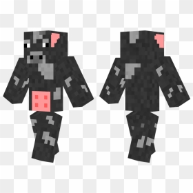 Minecraft Darth Vader Skin, HD Png Download - minecraft cow png