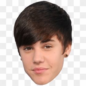 Face Justin Bieber - Justin Bieber Face Transparent, HD Png Download - hair wigs for men png