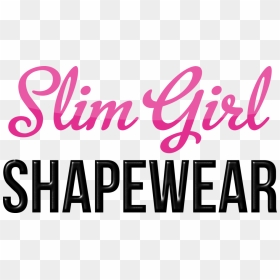 Slim Girl Shapewear3 - Calligraphy, HD Png Download - slim girl png