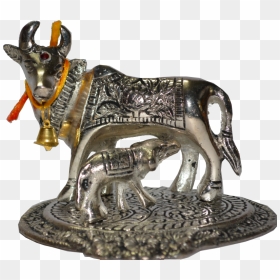 Figurine, HD Png Download - indian cow with calf png
