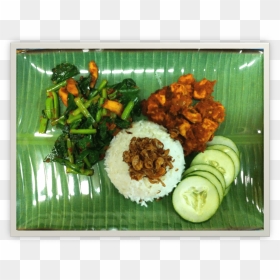 White Rice, HD Png Download - whole banana leaf png