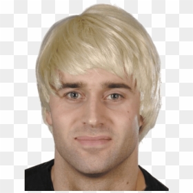 Blond Guy Wig, HD Png Download - hair wigs for men png