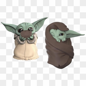Baby Yoda Png Transparent Picture - Baby Yoda Plush Toy, Png Download - baby cap png