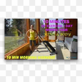 10 Minute Early Morning Total Gym Workout - Leisure, HD Png Download - gym workout png