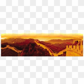 This Graphics Is Great Wall Sunset, Golden Hd, Beautiful - Summit, HD Png Download - wall png hd