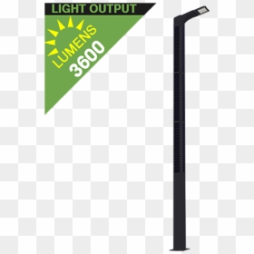 Sl21 Solar Icon2 Led Street Light - Microphone Stand, HD Png Download - street light poles png