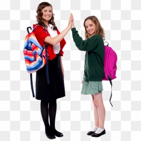 Young Girl Student Png Image - Student Png Full Hd, Transparent Png - student girl png