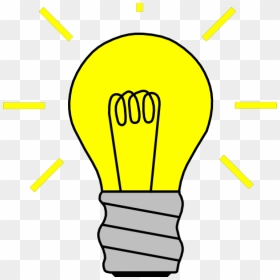 Lightbulb Clipart Classroom - Clip Art Transparent Lightbulb, HD Png Download - light spark png