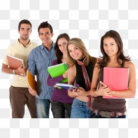 Student’s - University Students With Books, HD Png Download - students png transparent