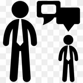 Two Businessmen Talking - Icon, HD Png Download - business men png