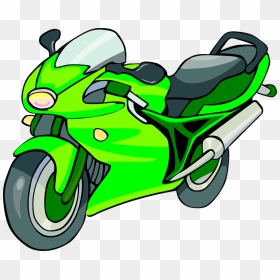 Motorcycle Clipart, HD Png Download - racing motorbike png