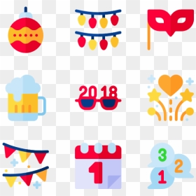 New Years Resolution Icon, HD Png Download - new year 2018 images png