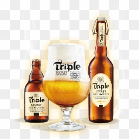 Beer Premium Refermented Triple Beer France 8% 33cl - Triple Secret Des Moines, HD Png Download - kingfisher beer png