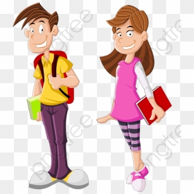 Modern High School Students Students Clipart High School - High School Student Clipart Png, Transparent Png - students png transparent