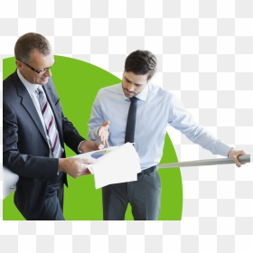 Two Businessmen Talking - Consultant, HD Png Download - business men png