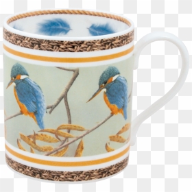 Kingfisher Mug In Fine Bone China - Mug, HD Png Download - kingfisher beer png