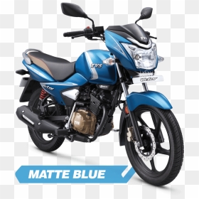 Tvs Victor Matte Blue - Tvs Victor 2019 Model, HD Png Download - tvs bike png