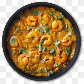 Transparent Indian Food Png - Prawn Curry Top View, Png Download - indian food png images
