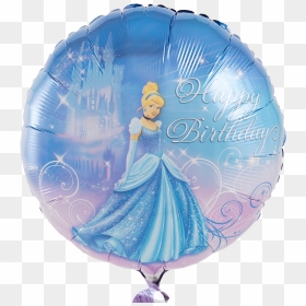 Cinderella Happy Birthday - Happy Birthday Cinderella, HD Png Download - balloon png image