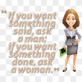 Women Quotes Png Image - Cartoon, Transparent Png - smile quotes png