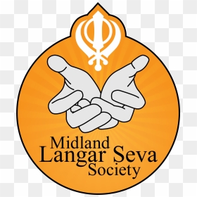 Sikh Symbol Png , Png Download - Midland Langar Seva Society, Transparent Png - sikh symbol png