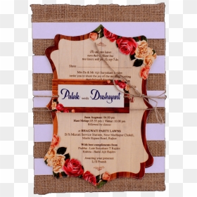 Kraft Wedding Invitations, HD Png Download - hast melap png