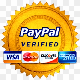 Paypal Verified Seal Png ,hd Png - Paypal Verified Logo, Transparent Png - paypal button png