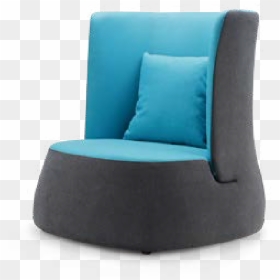 Designer Chair Series - Club Chair, HD Png Download - single sofa png