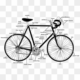 Crust Canti Lightning Bolt, HD Png Download - bike front png