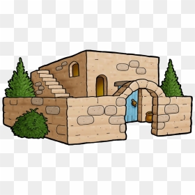 Stone House Clipart Jpg Transparent Download Bible - Stone House Clipart, HD Png Download - stone clipart png