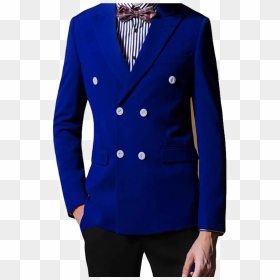Blazer For Men Blue , Png Download - Mens Royal Blue Coat, Transparent Png - blazer for men png