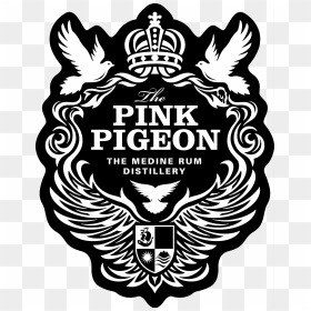 Pink Pigeon Vanilla Rum , Png Download - Pink Pigeon Rum, Transparent Png - pigeon logo png