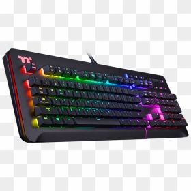 Level 20 Rgb Razer Green Gaming Keyboard, HD Png Download - vhv