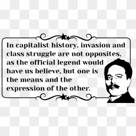 Quote Karl Expression - Rosa Luxemburg Barbarism Quote, HD Png Download - smile quotes png