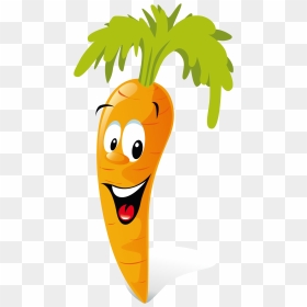 Carrot Animation Vegetable Clip Art - Cartoon Carrot Clipart, HD Png Download - carrot vegetable png