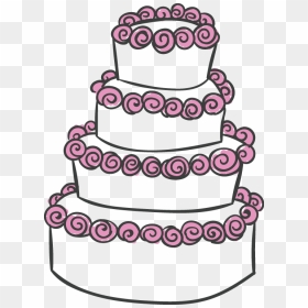 Elements Transprent Png Free Download Decorating Pasteles - Wedding Cake, Transparent Png - wedding clipart png free download