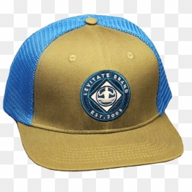 Retro Diamond Hat, Blue - Baseball Cap, HD Png Download - happy birthday cap png