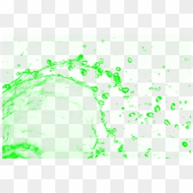 Green Water Effect Png, Transparent Png - water effects png