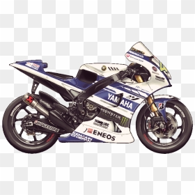 Motogp 2014 Teams And Riders - Yamaha Motor Racing, HD Png Download - racing motorbike png