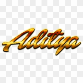 Aditya Name Wallpaper - Orange, HD Png Download - orange png images