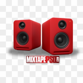 #speakers #mixtape #sound #music #red #trap #system - Red Speakers Png, Transparent Png - music speakers png