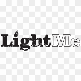 Lightme Black Logo - Graphic Design, HD Png Download - candle png images