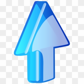 Glass Arrow Png, Transparent Png - top arrow png
