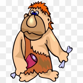Stone Age Man Isolated Clip Arts - Early Man, HD Png Download - stone clipart png