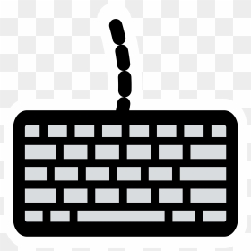 Primary Keyboard Clip Arts - Keyboard Pixel Art, HD Png Download - keyboard png images