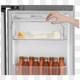 Refrigerator, HD Png Download - lg fridge png