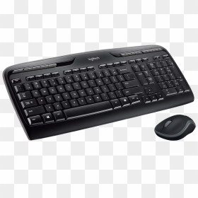 Logitech Wireless Combo Mk330 - Logitech Wireless Desktop Mk330, HD Png Download - keyboard png images