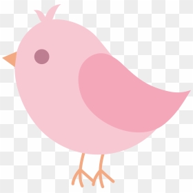Within Clip Art Bird - Pink Bird Clipart, HD Png Download - flying bird clipart png