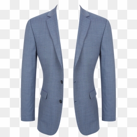 Baby Blue Blazer Png, Transparent Png - formal suit png